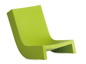 TWIST - Rocking polyethylene garden chair - Chair by SLIDE