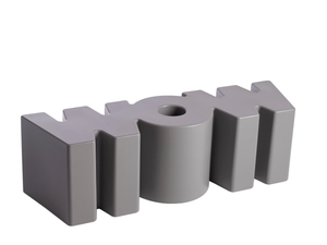 WOW - Polyethylene bench seating - Bench by SLIDE