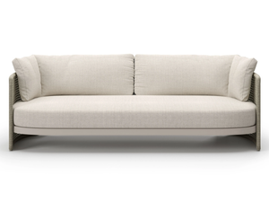 MIURA - 3 seater fabric garden sofa - Sofa by SNOC