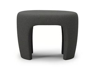 NIXIE - Oval sandstone garden side table - Side table by SNOC