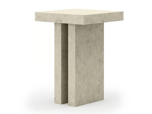 SANTI - Square cement garden side table - Side table by SNOC