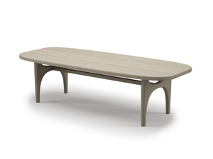 WHALE - Oval teak garden table - Table by SNOC