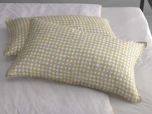 NAP GRID - Ramie pillow cases set - Accessories by Society Limonta