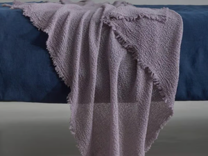 SINGLE - Solid-color wool lap robe - Furniture accessories by Society Limonta