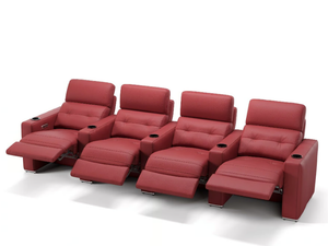 BARI - 4 seater leather sofa - Sofa by Sofanella
