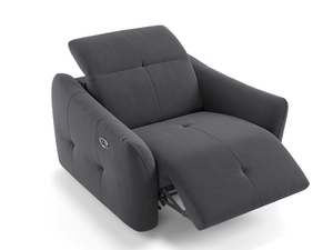 CASADO - Recliner fabric armchair with armrests - Armchair by Sofanella
