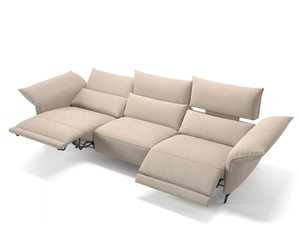 CUNEO XXL - 3 seater fabric sofa - Sofa by Sofanella