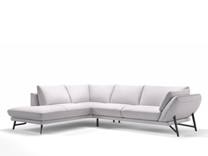ESTELLA - Corner leather sofa - Sofa by Sofanella