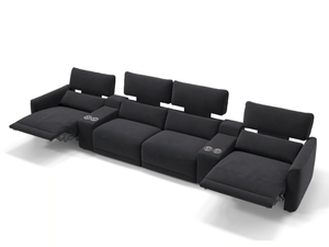 GALA KINO - 4 seater fabric sofa - Sofa by Sofanella