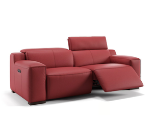LORETO - 3 seater leather sofa - Sofa by Sofanella