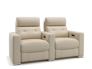MATERA - 2 seater leather sofa - Sofa by Sofanella