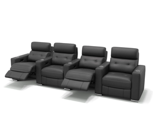 MATERA - 4 seater leather sofa - Sofa by Sofanella