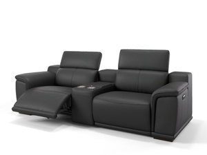 MONTEFINO KINO - 2 seater leather sofa - Sofa by Sofanella