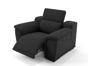 MONTEFINO - Relaxing fabric armchair with armrests - Armchair by Sofanella