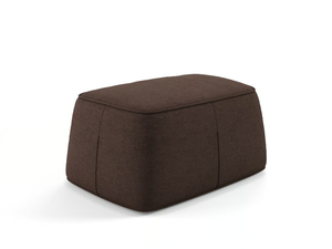 MONTEFINO - Upholstered rectangular fabric pouf - Pouf by Sofanella