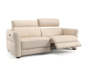 NOVARA - 3 seater leather sofa - Sofa by Sofanella