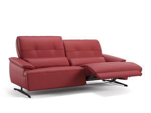 PERLO - 3 seater leather sofa - Sofa by Sofanella