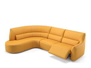 PESARO - Corner leather sofa - Sofa by Sofanella