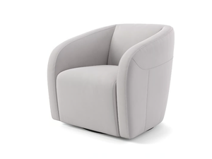 PESARO - Swivel fabric armchair with armrests - Armchair by Sofanella