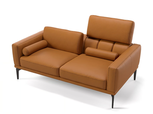 SALERNO - 2 seater leather sofa - Sofa by Sofanella