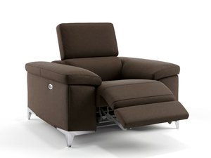 VENOSA - Fabric armchair with armrests - Armchair by Sofanella