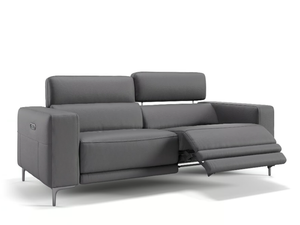 VIGO - 3 seater leather sofa - Sofa by Sofanella