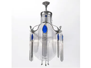 10075 - Art nouveau chandelier - Ceiling lamp by Sofar