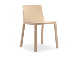 ARON - Multi-layer wood chair with solid ash wood frame - Chair by SOFTLINE 1979