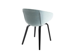 MAYA FP UP - Fabric chair with armrests - Chair by SOFTLINE 1979