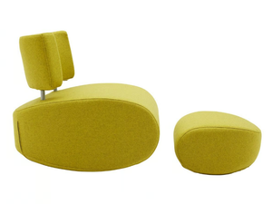 APOLLO - Rocking armchair with removable cover - Armchair by SOFTLINE