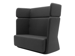 BASKET - Fabric small sofa high-back - Sofa by SOFTLINE