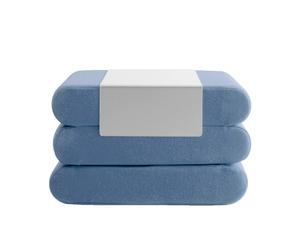 BINGO - Rectangular fabric pouf bed - Pouf by SOFTLINE