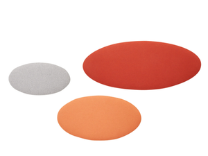 BON-BON - Oval fabric pouf - Pouf by SOFTLINE
