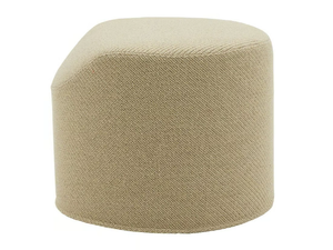 CORAL - Round fabric pouf - Pouf by SOFTLINE