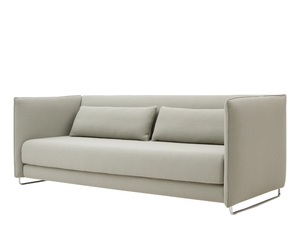 METRO - 3 seater fabric sofa bed - Sofa by SOFTLINE