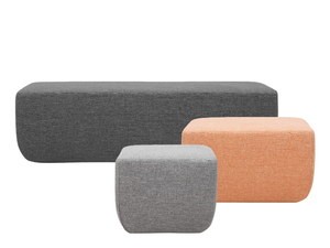 OPERA - Upholstered fabric pouf - Pouf by SOFTLINE