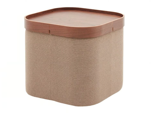 SOFT SQUARE - Upholstered fabric pouf - Pouf by SOFTLINE