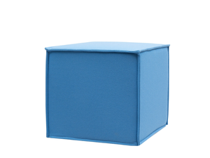 SPACE - Square fabric pouf - Pouf by SOFTLINE