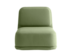 STANDBY - Modular fabric armchair - Armchair by SOFTLINE