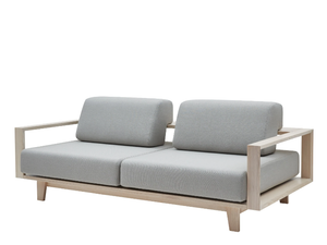 WOOD - 2 seater fabric sofa - Sofa by SOFTLINE