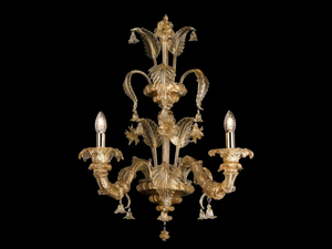 CA' REZZONICO DOMUS AUREA - Murano glass chandelier - Ceiling lamp by Sogni Di Cristallo