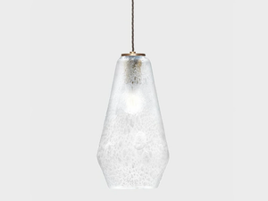 CONO #001 - Murano glass pendant lamp - Ceiling lamp by Sogni Di Cristallo