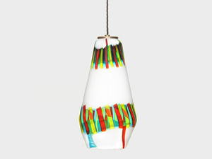 CONO #002 - Murano glass pendant lamp - Ceiling lamp by Sogni Di Cristallo