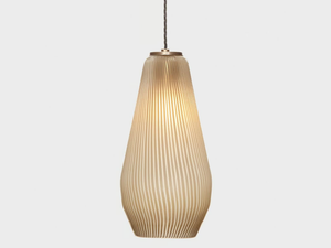 CONO #005 - Murano glass pendant lamp - Ceiling lamp by Sogni Di Cristallo