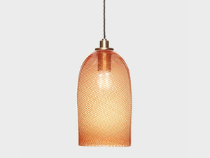 CONO #006 - Murano glass pendant lamp - Ceiling lamp by Sogni Di Cristallo