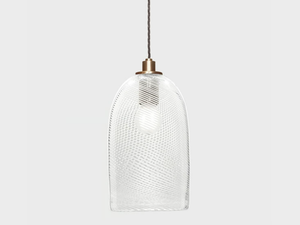 CONO #007 - Murano glass pendant lamp - Ceiling lamp by Sogni Di Cristallo
