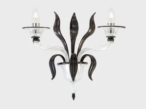 DAMOCLE - Murano glass wall lamp - Wall lamp by Sogni Di Cristallo