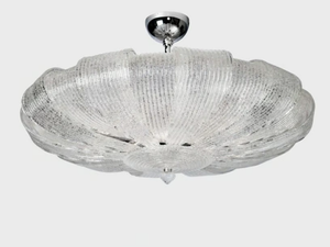 FLAMINGO - Murano glass ceiling light - Ceiling lamp by Sogni Di Cristallo