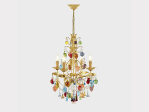 MANDRAGOLA - Handmade Murano glass chandelier - Ceiling lamp by Sogni Di Cristallo