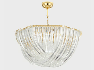 TREVI - Murano glass chandelier - Ceiling lamp by Sogni Di Cristallo